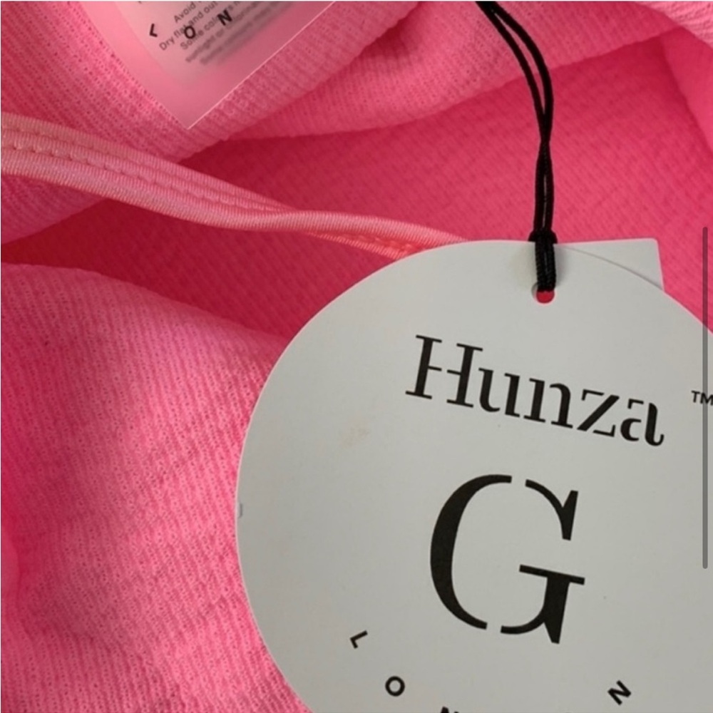 NWT Hunza G Petra one piece in bubblegum - Picture 4 of 5